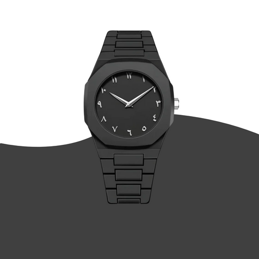 Arabic Aura Watch (mate black)